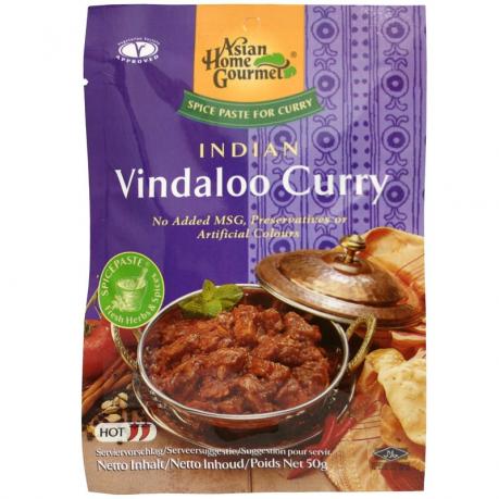 Pasta condimentata indiana pentru Vindaloo curry 50 g - Asian Home Gourmet