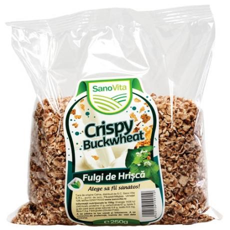 Fulgi de Hrisca Crispy Buckwheat 250 g0