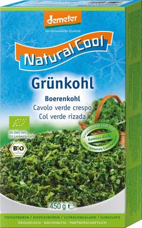Varza kale congelata ECO 450 g - Natural Cool