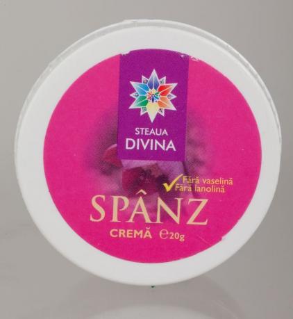 Spanz Crema 20 g - Steaua Divina