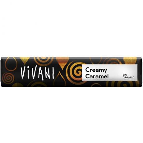 Baton de ciocolata cu crema caramel ECO 40 g - Vivani