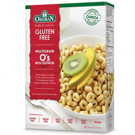 Cercuri multicereale pentru mic dejun cu quinoa 300 g - Orgran