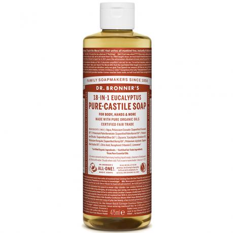 Sapun lichid de Castilia 18-in-1 Eucalipt, 475 ml - Dr. Bronner's