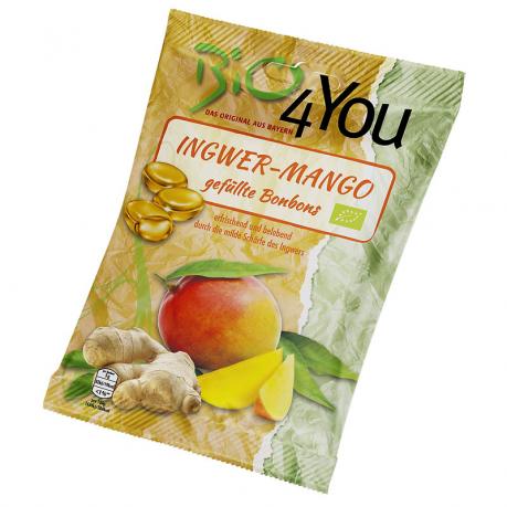 Bomboane cu ghimbir si mango ECO 75 g - Bio4you