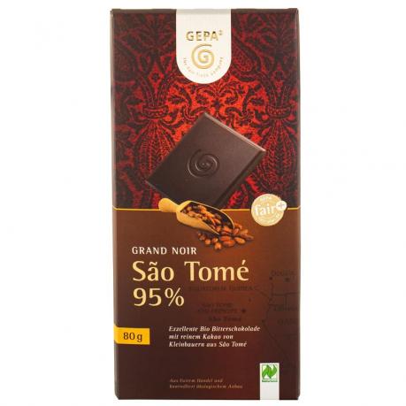 Ciocolata neagra 95% cacao ECO 80 g - Gepa