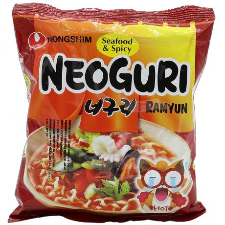Neoguri Ramyun - Supa instant de taitei cu fructe de mare 120 g - NONGSHIM