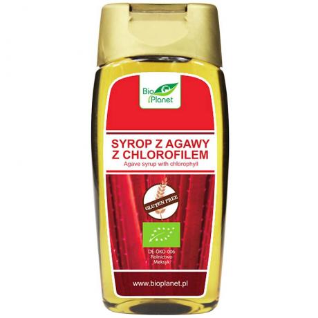 Sirop de agave cu clorofila, ECO, 350 g (250 ml), - Bio Planet 