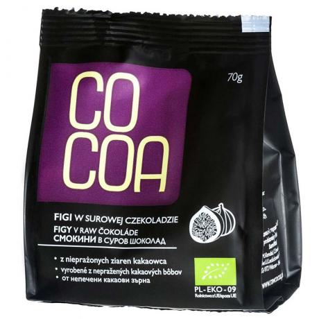 Smochine invelite ciocolata raw-vegana, ECO, 70 g, - Cocoa