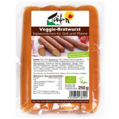 Veggie-Bratwurst (specialitate din soia afumata) ECO 250 g