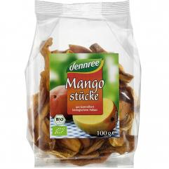 Bucati de mango uscate, ECO, 100 g