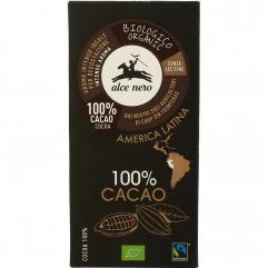 Ciocolata neagra cu 100% cacao, ECO, 50 g,